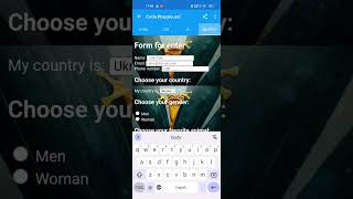 HTML CSS Form #shorts