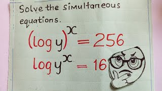 Solve for x and y in these Interesting Equations 
