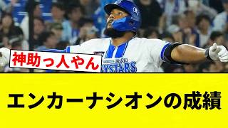 【すごすぎや！】エンカーナシオンの成績【プロ野球反応集】