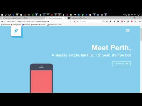 psd to bootstrap part 5