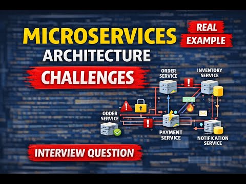 Microservices Architecture Challenges | Explained with Real Project Example  Interview Question