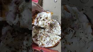 Street style pizza 🍕 #streetfood #shorts #ASMR #streetpizza #cheese