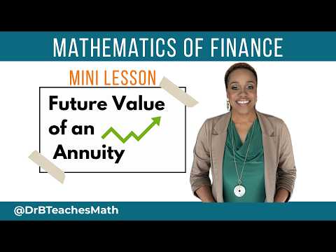 Future Value of an Ordinary Annuity (Step-by-Step)