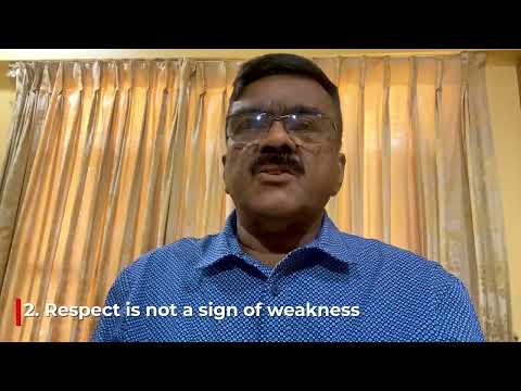 Lessons of life - Respect by Mohanan Nair