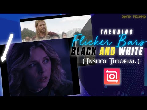 Inshot Black Bar Tutorial 💥 | #inshot #inshotediting | David Techno | #tamiltutorials