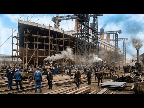 RMS TITANIC Construction | The Complete 1912 Shipbuilding Process