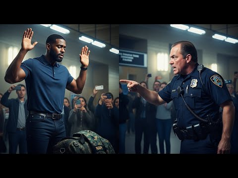 Angry Officer Publicly Arrested BLACK Man at the RAIL STATION, He Didn't Know He is a NAVAL officer