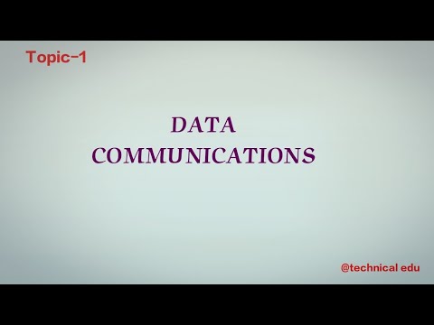 Data Communications in Computer Networking