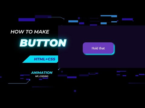 How to make animated button in Css| Css Animation