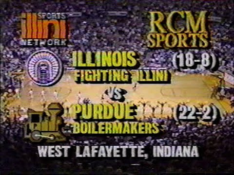 1988 Big Ten Basketball - Illinois @ Purdue (Thursday, Feb. 25, 1988)
