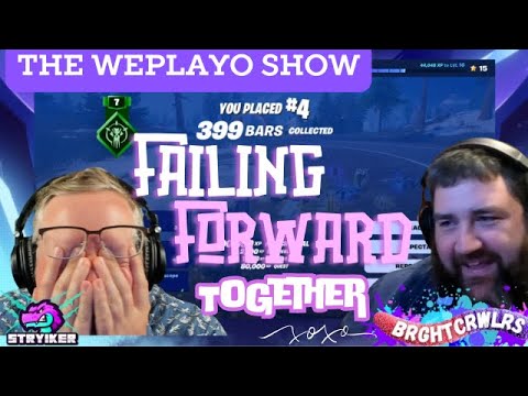 Failing Forward Together (xoxo) -Join Us - The WePlayo Show