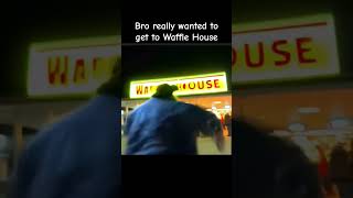 Bro really wanted to get to Waffle House #shorts #trending #caseoh #ai #video #memes #funny #funny