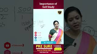 importance  of Self Study #drtanujain #selfstudy
