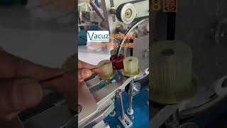 1.3mm 98T Differential Mode Toroidal Semi Automatic Inductor Coil 8 Inches Belt Type Winding Machine