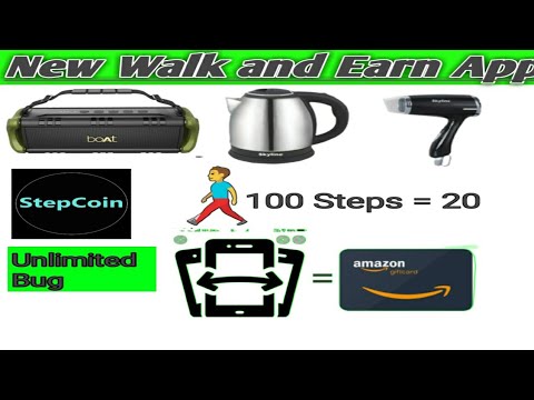 New walk earn app || earn money by shaking phone || walk and earn money