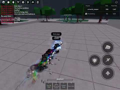 Beginners how to do Kyoto combo on mobile