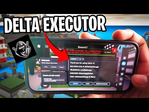 Delta Executor Mobile NEW UPDATE - How To Get Delta Executor on iOS & Android (TUTORIAL)