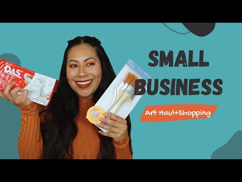 Small Business: Art Supply Shopping & Haul!!!