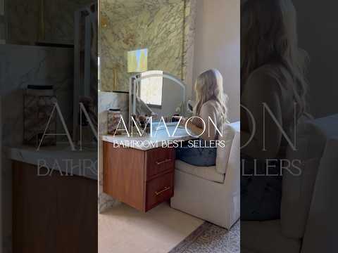 Amazon bathroom best sellers! #bathroom #amazonfinds #amazonhome