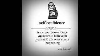 Self Confidence: The Real Superpower | Believe in Yourself 💪✨ #BelieveInYourself #MrHarshMotivation