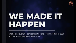Purple Quarter closes 2021 with 28 tech leader placements