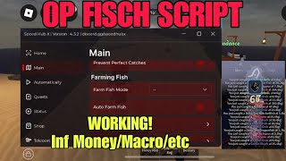 New | OP Fisch Script Script Speed Hub X | Auto Farm, Inf Money, and more