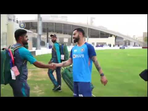 Virat Kohli Meet Babar Azam| Babar Azam Meet Virat Kohli | Aisa Cup 2022