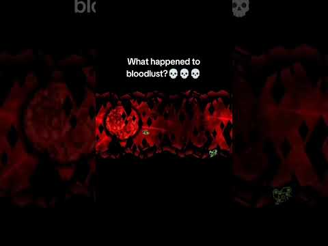 WHAT IS WRONG WITH MY GAME #geometrydash #bloodlust #shorts