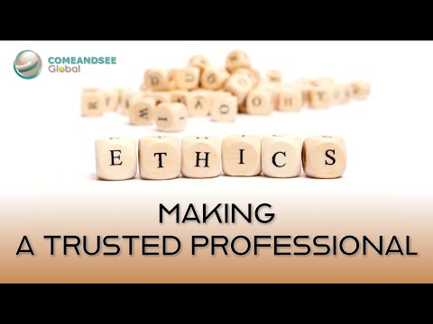 Introducing 'Making A Trusted Professional'
