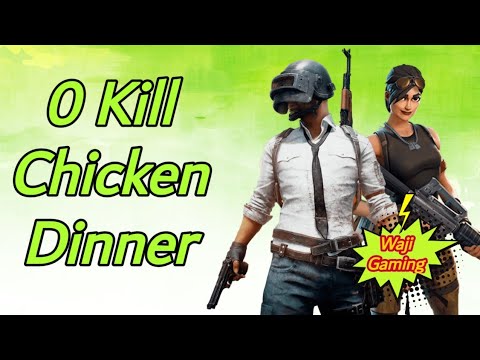 Zero Kill Chicken Dinner PUBG Mobile - No Kill - Waji Gaming