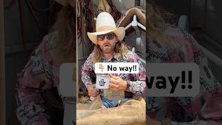 How REAL Cowboys Take Their Coffee!