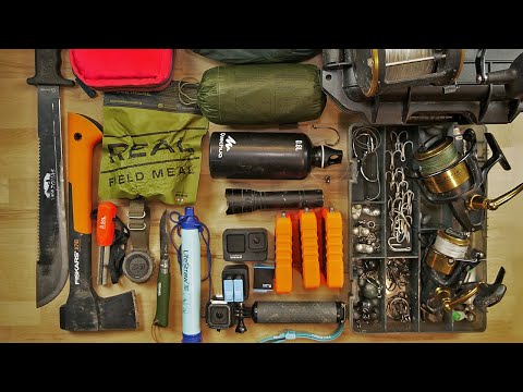MON BACKPACK PÊCHE ET SURVIE 2021 !