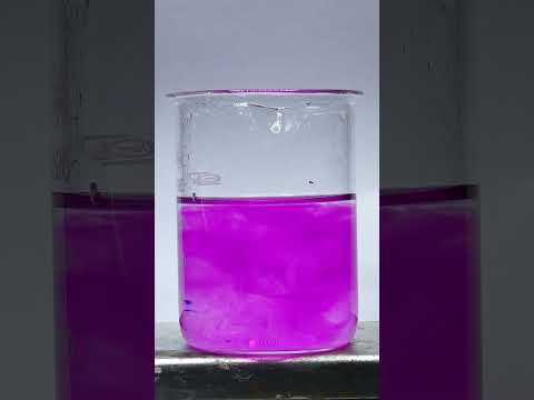 Making Potassium Permanganate Disappear