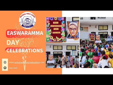 Easwaramma Day Celebrations at Universal Public School: Honoring the Mother of Sri Sathya Sai Baba