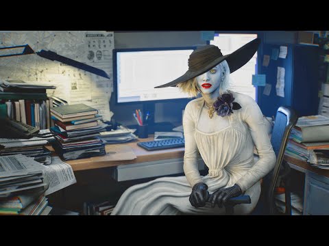 Resident Evil Requiem - Grace Dimitrescu Intro Cutscene