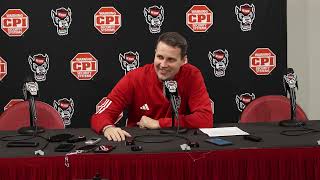 NC State head coach Will Wade postgame comments after win over UNC
