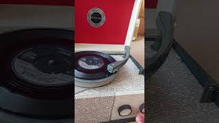 vintage Civic portable record player.