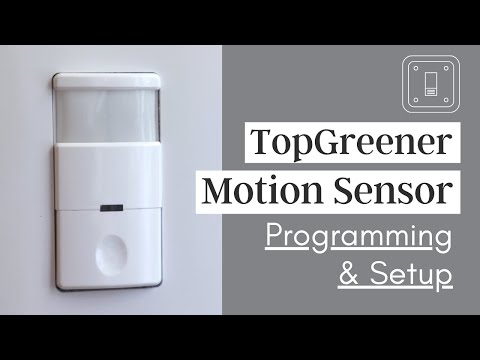 How to Program and Set Up the TopGreener (GE) Motion Sensor Light Switch TDOS5-J
