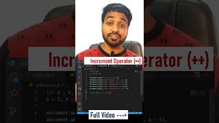 Increment Operator In Javascript