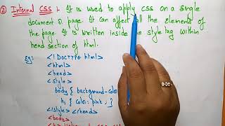 CSS in html tutorial | CSS tutorials | Cascading Style Sheets  | Lec-02 |  Bhanu Priya