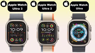 Apple Watch Ultra 3 vs Ultra 2 vs Ultra – Ultimate Comparison!