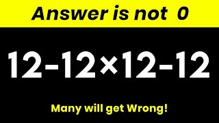 Most People Get This Math Problem Wrong!