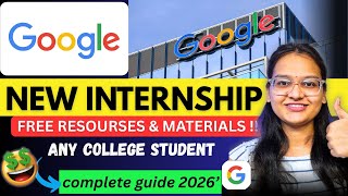 🔥Google Internship 2025 | Associate SWE Intern | Apply Now , Complete Guide