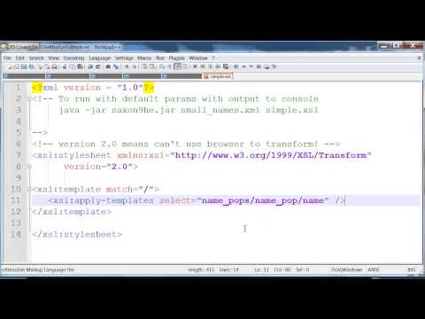 Simple XSLT