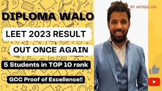 IPU LEET RESULTS 2023 CELEBRATION WITH RANK 2 RANK 3,RANK 5, RANK 9 RANK 10 TOP TEN ME 5 GCCIANS!!!