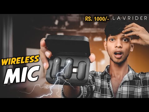 *Powerfull* LAVRIDER Wireless Mic For YouTube Videos | Best Budget Collar Microphone 2023