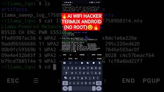 🔥🔥AI Termux Wi‑Fi Hacking— Phone Only, No Root… This Happened 😳 #hackingcourse #kalilinux #ethical