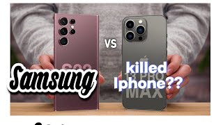 Samsung Vs iPhone: The 2023 Tech Battle #trending  #samsungs23ultra #iphone #iphonevssamsung