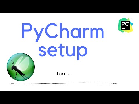 Pycharm setup for Locust