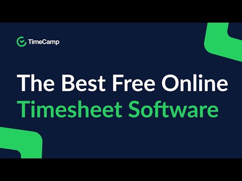 The best free online timesheet software